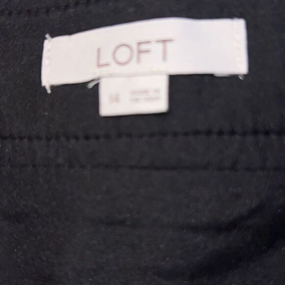 Ann Taylor LOFT tweed mini skirt size 14 - Picture 6 of 7